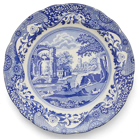Spode Blue Italian Plate 27cm