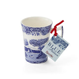 Spode Blue Italian Mug Cottage Shape 0.28L - Cook N Dine