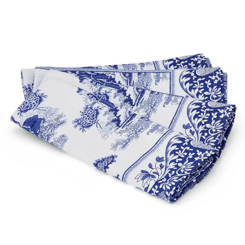 Pimpernel for Spode Blue Italian Napkins Set of 4
