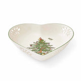Spode Christmas Tree Pierced Heart Dish - Cook N Dine
