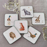 Pimpernel for Royal Worcester Wrendale Designs Coasters Set of 6