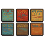 Pimpernel Lunchtime Coasters Set of 6 - Cook N Dine