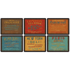 Pimpernel Lunchtime Placemats Set of 6