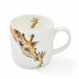 Royal Worcester Wrendale Designs First Kiss Giraffe Mug - Cook N Dine