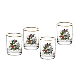 Portmeirion The Holly and the Ivy Old Fashioned Tumbler Glasses, Set of 4