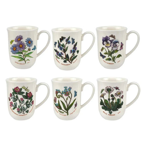 Portmeirion Botanic Garden Tulip Beaker Set of 6