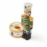 Spode Christmas Tree Nutcracker Candle Holder, Green