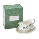Sophie Conran for Portmeirion Mistletoe Sauce Boat & Stand