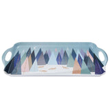 Portmeirion Sara Miller Frosted Pines Large Handled Melamine Tray - Cook N Dine