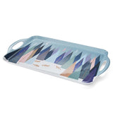 Portmeirion Sara Miller Frosted Pines Large Handled Melamine Tray - Cook N Dine