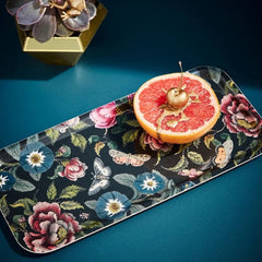 Spode Creatures of Curiosity Long Birch Tray - Black