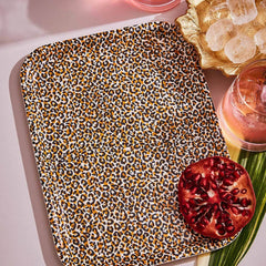 Spode Creatures of Curiosity Birch Tray - Leopard