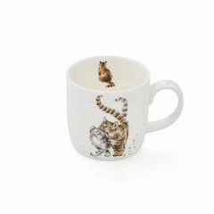 Royal Worcester Wrendale Designs Feline Good Mug