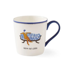 Spode Kit Kemp Doodle Sofa So Good Mug