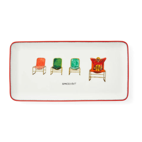 Spode Kit Kemp Doodle Sandwich Platter