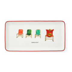 Spode Kit Kemp Doodle Sandwich Platter