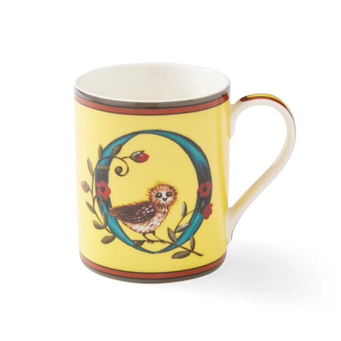 Spode Kit Kemp Alphabet O Mug