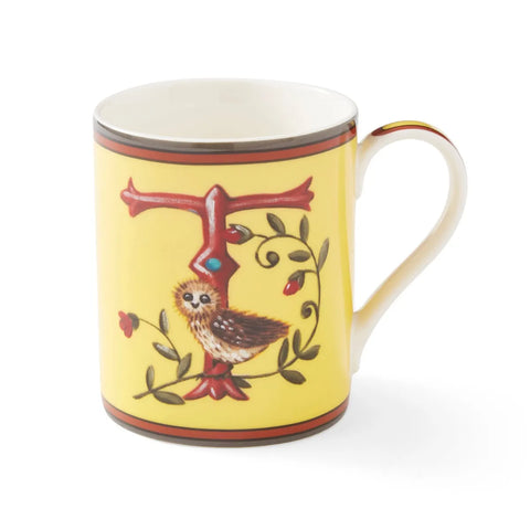 Spode Kit Kemp Alphabet T Mug