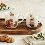Royal Worcester Wrendale Designs Parent & Child Mug Gift Set