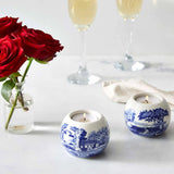 Spode Blue Tealight Holders, Set of 2 - Cook N Dine