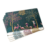 Portmeirion Sara Miller Woodland Tales Large Deer & Robin Placemats , Set of 4 - Cook N Dine