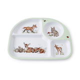 Royal Worcester Wrendale Designs Little Wren Divided Plate & Bowl, 2 Piece Set