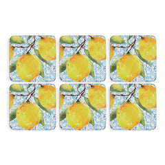 Pimpernel Amalfi Lemons Coasters Set of 6