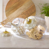 MacKenzie-Childs Mocha Check Cookie Jar with Lid - Cook N Dine