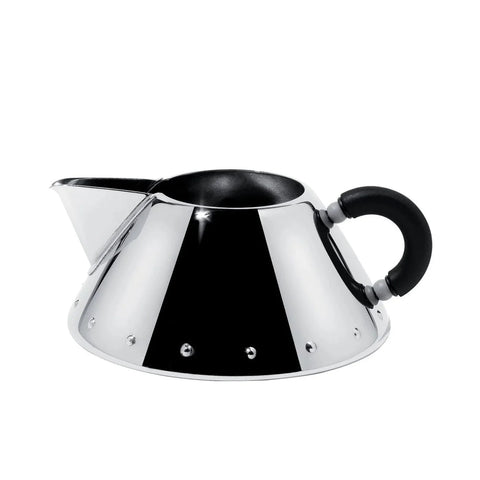Alessi Michael Graves Stainless Steel Creamer Black