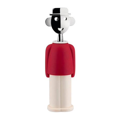 Alessi Alessandro M Corkscrew Red