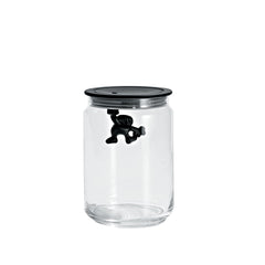 Alessi Gianni Glass Box in Black 90cl