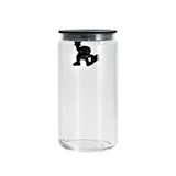 Alessi Gianni Glass Box in Black 140cl