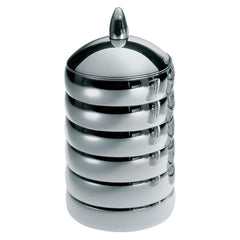 Alessi Kalisto 2 Kitchen Box / Jar in 18/10 Stainless Steel