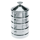 Alessi Kalisto 3 Kitchen Box / Jar in 18/10 Stainless Steel
