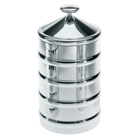 Alessi Kalisto 3 Kitchen Box / Jar in 18/10 Stainless Steel