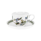 Portmeirion Botanic Garden Teacup and Saucer (Traditional) with Standard Motifs - Cook N Dine