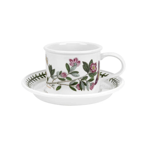 Portmeirion Botanic Garden Teacup and Saucer (Drum Shape)