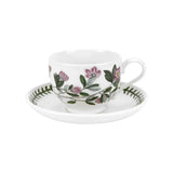 Portmeirion Botanic Garden Teacup and Saucer (Traditional) with Standard Motifs Set of 6 - Cook N Dine