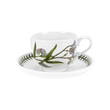Portmeirion Botanic Garden Teacup and Saucer (Traditional) with Standard Motifs Set of 6 - Cook N Dine