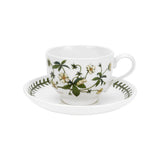 Portmeirion Botanic Garden Teacup and Saucer (Traditional) with New Motifs Set of 6 - Cook N Dine