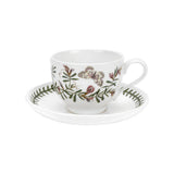 Portmeirion Botanic Garden Teacup and Saucer (Traditional) with New Motifs Set of 6 - Cook N Dine