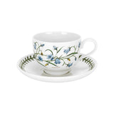 Portmeirion Botanic Garden Teacup and Saucer (Traditional) with New Motifs Set of 6 - Cook N Dine