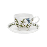Portmeirion Botanic Garden Teacup and Saucer (Traditional) with New Motifs Set of 6 - Cook N Dine