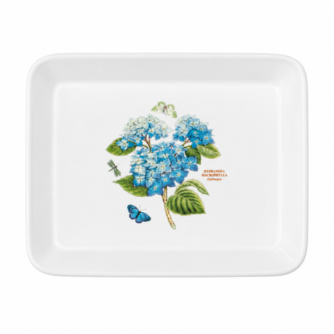 Portmeirion Botanic Garden Hydrangea Lasagne Dish 30 x 25 cm