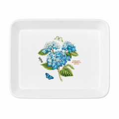 Portmeirion Botanic Garden Hydrangea Lasagne Dish 30 x 25 cm