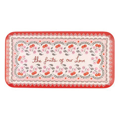 Cath Kidston Cherry Melamine Rectangular Platter