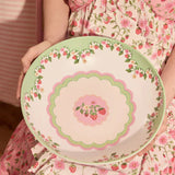 Cath Kidston Strawberry Melamine Serving Bowl - Cook N Dine