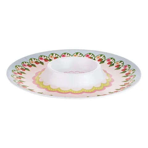 Cath Kidston Strawberry Melamine Chip & Dip