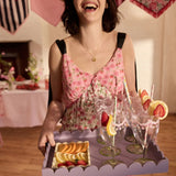Cath Kidston Strawberry Picnic Wine Glass - Cook N Dine