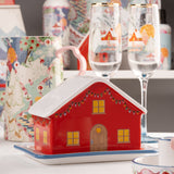 Cath Kidston Christmas House Butter Dish